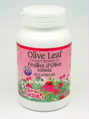 Herbal Factors Olive Leaf Extract - 500 mg.