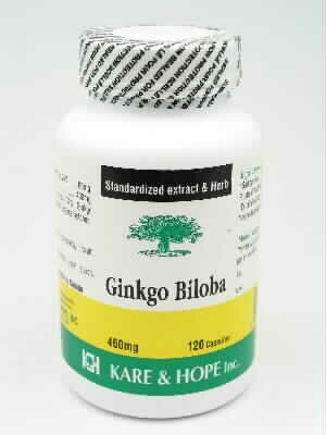 Kare & Hope Ginkgo Biloba - 460 mg.