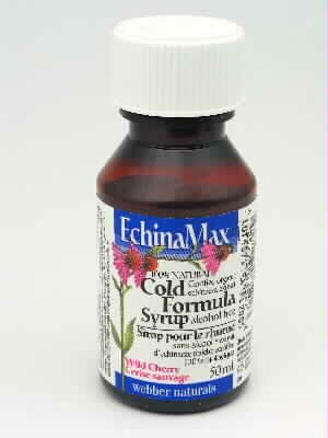 Webber Naturals EchinaMax Cold Formula Syrup